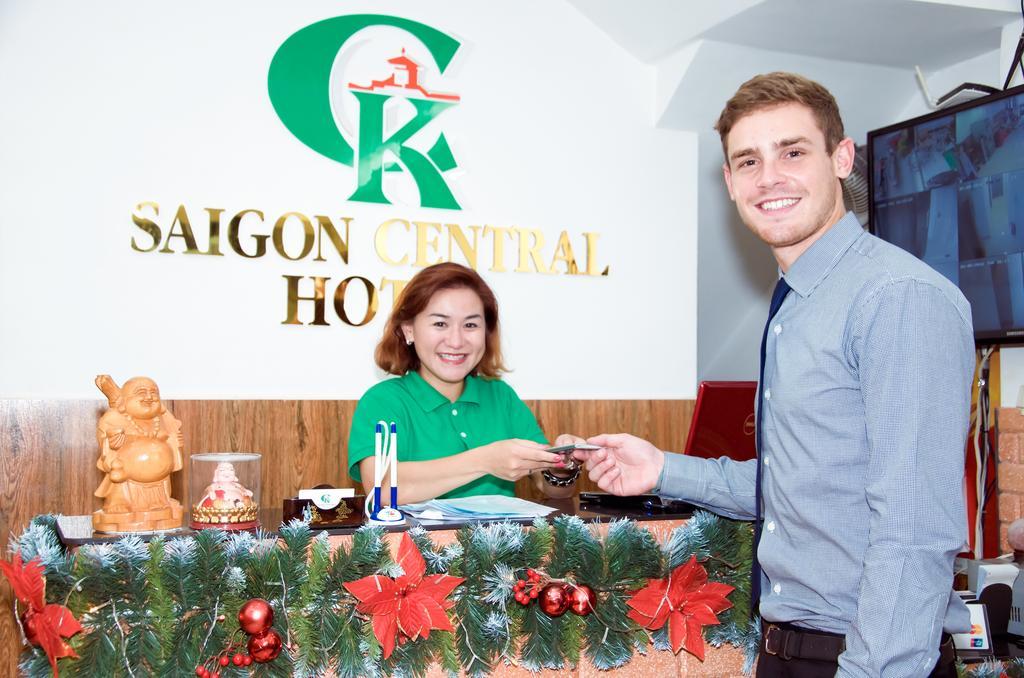 Ck Saigon Central Hotel Bandar Ho Chi Minh Luaran gambar